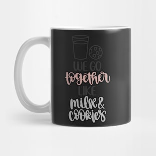 Milk and Cookies Valentine Mug